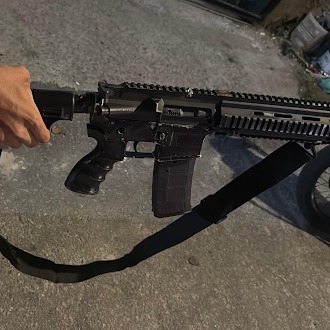 21º BPM apreende fuzil e motocicleta roubada no Parque São Nicolau